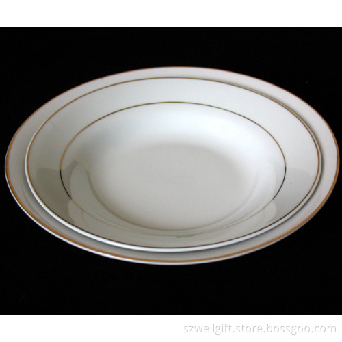 Porcelain Soup Plate 9 Inch (PLA70102)